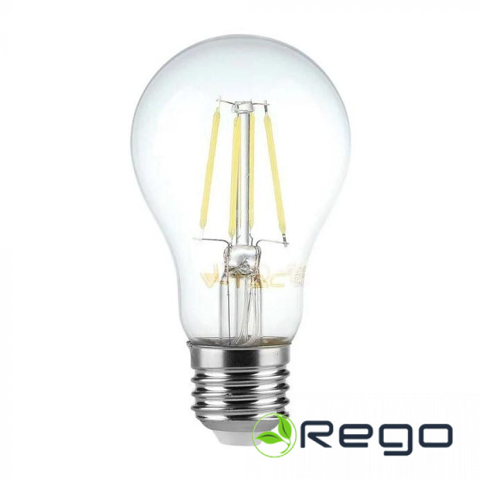 VT-SMG 1887 Spuldze E27/A60 600ml/6W/2,7K filament