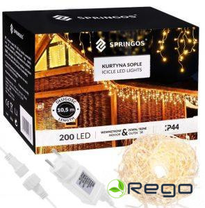 Springos Ziemassvētku lampiņas CL0201 200LED