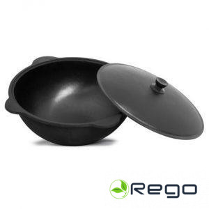 Katls - kazans čuguna 10 L apaļa dibena 390 mm (LE100A)