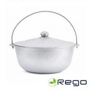 Alumīnija katls ar vāku 10L (BC-12-010-1)