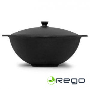 Katls - kazans čuguna 10L plakans dibens 390mm (LE100P)