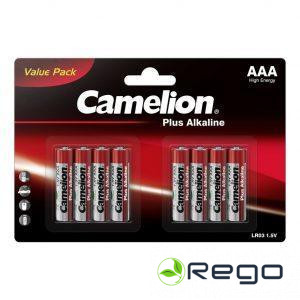 Camelion AAA B8 (4+4) alkaline baterijas