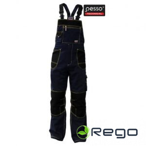 Pesso Puskombinezons tumši zils/ melns, 60-62/188