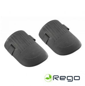 Hogert HT5K296 Dārza ceļgalu aizsargi, melni, viegli un ērti