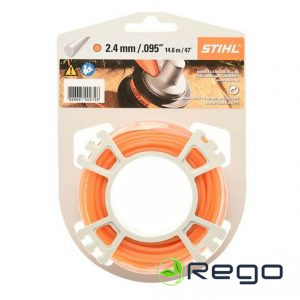 Stihl Trimmera aukla 2,4mm / 14,6m klusa (00009302419)