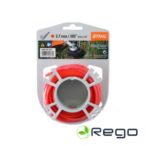 Stihl trimmera aukla 2,7mm / 9,8m (00009302422)