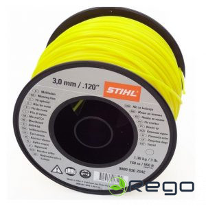 Stihl trimmera aukla 3.0mm/168m/apaļā (00009302542)