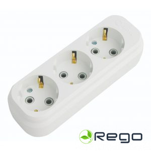 Rozešu bloks Makel, 3-viet., a/z, balts (0001315)