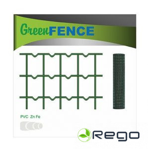 Žogs 75*100mm, metināts ruļļos, ZN, PVC, UV, H 1.5m; 2.1mm; L 25m (000170)