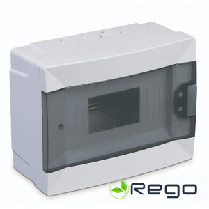 Sadales kārba, Makel, 8-viet., IP40, ar caursp. durvīm, v/a (0003592)