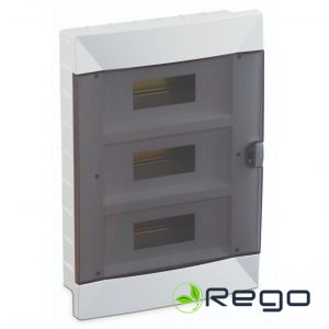 Sadales kārba Makel 36-viet. IP40, ar caursp. durvīm v/a