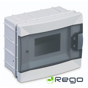 Sadales kārba Makel, 6-viet., IP40, z/a, ar caursp. durvīm (0004798)