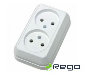 Makel rozete ,SIVA ,2-viet.,balts,v/a