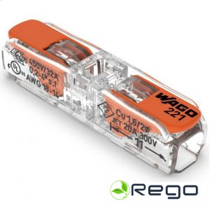 Wago Klemmes, 221-2411,32A, 2-viet., 0.2-4mm2 (0007698)