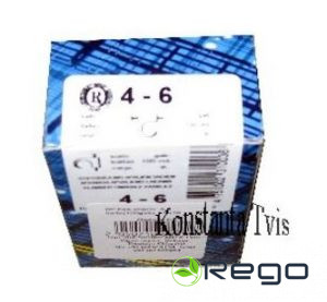 Stiprinājums apaļiem vadiem BP, KS, balts, 4-6mm, 1.6x18mm, (100)