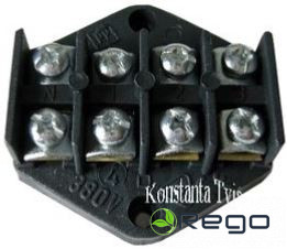 Klemmes PP, melns, 4x4mm2 (0009377)