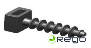 Dībelis savilcei BP, DS, melns, 8x40mm, (10), (blister)