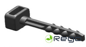 Dibelis savilcei BP, DN, melns, 6x40mm, (10), (blister)