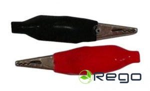 Knaģi Aligators mini, sarkans+melns, kompl., (5/5) 0018280