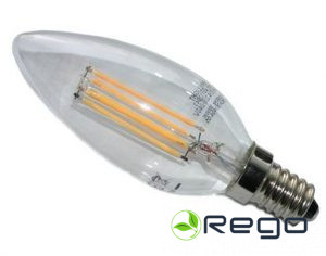 Brillight Led spuldze C37, E14, (0018760)