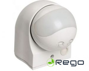 Sensors IEK, DD010, 300VA, 1100W, 180*, IP44, balts, 10m MAX