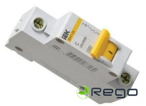 Automātiskais slēdzis IEK, 1B, 20A, 6kA