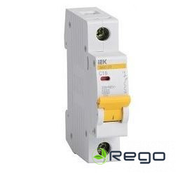 Automātiskais slēdzis IEK, 1C, 2A, 4.5kA