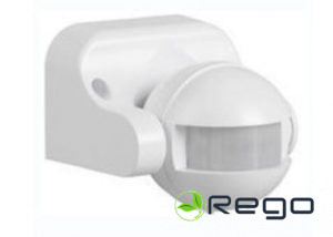 Sensors IEK, DD009, 300VA, 1100W, 180*, balts, 12m MAX