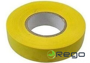 Lenta izolācijas IEK, dzeltens, 0.13x15mm, L10m