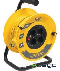Spole pagarinātāja IEK 3x1.0mm2 20m 2P+PE