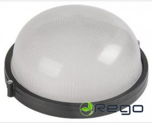 Gaismeklis mitrumizturīgs E27, IEK, 1301, bez režģiem