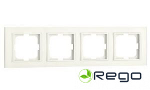 Rāmis Ovivo, 4-viet., MINA, balts