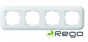 Rāmis Ovivo, 4-viet., LOFT, balts