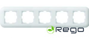 Rāmis Ovivo, 5-viet., LOFT, balts