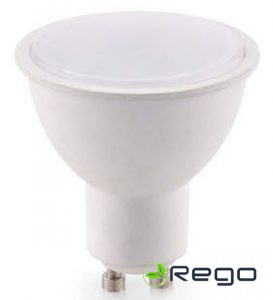 LED Spuldze GU10 3W (240Lm) keramikas, 3000K (RTV003437)