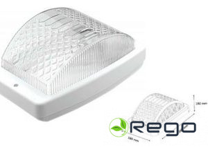 Plafons E27 PETEK bez režģiem Max 60W IP44