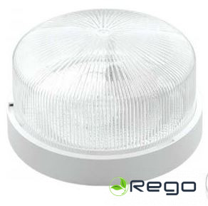 Plafons E27,Max 75W, IP20, balta, apaļa, D220mm