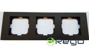 Rāmis Ovivo, 3-viet., GRANO, melns