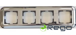 Rāmis Ovivo, 4-viet., LOFT, hromēts