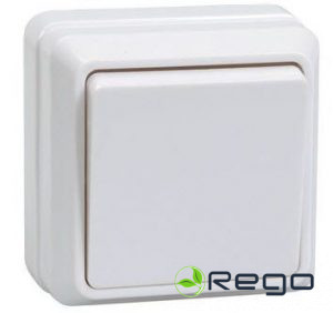Slēdzis IEK, OKTAVA, balts, v/a, (36)