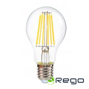 Spuldze E27, LED, Horoz, FILAMENT GLOBE, 10W, 1200lm, 2700K (0026590)