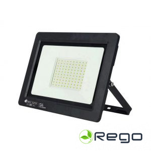 Prožektors, LED, Horoz, ASLAN, 50W, 5500lm, 6400K, IP65, melns