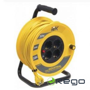 Spole pagarinātāja IEK 3x1.5mm2 30m 2P+PE