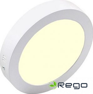 Panelis LED, Horoz, CAROLINE, 18W, 1300lm, 3000K, IP20, balts