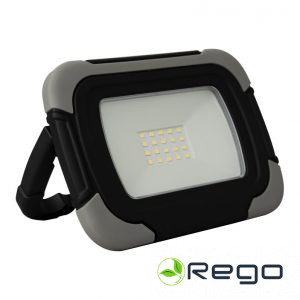 Prožektors LED, Horoz, PANDA, 10W, 800lm, 6400KIP44, melns (0027456)