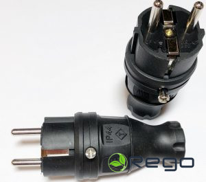 Kontaktdakša Multusan, a/z melna, taisnais