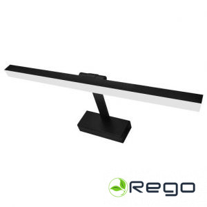 Gaismeklis LED, Horoz, KARTAL, 8W, 570lm, 4200K, IP45, melns