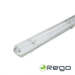 Korpuss LED, Horoz, PROMASTER, 2xT8, 2x40W, IP65, vienpusējā, ABS+PC