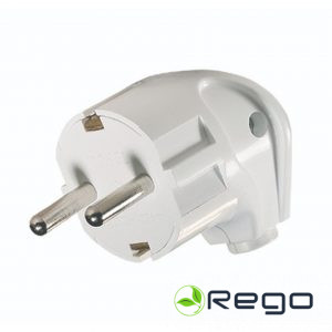 Kontaktdakša Makel, a/z, balts, stūru (0004542)