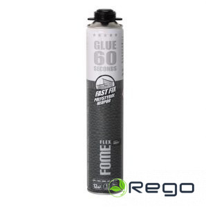 FOME FLEX Līme-putas 60 Seconds Fast Fix foam adhesive, 750 ml